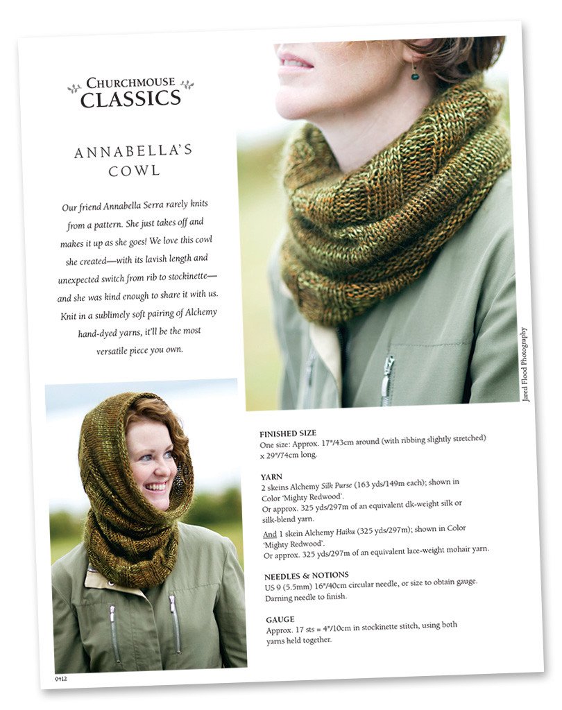 Annabella’s Cowl Pattern