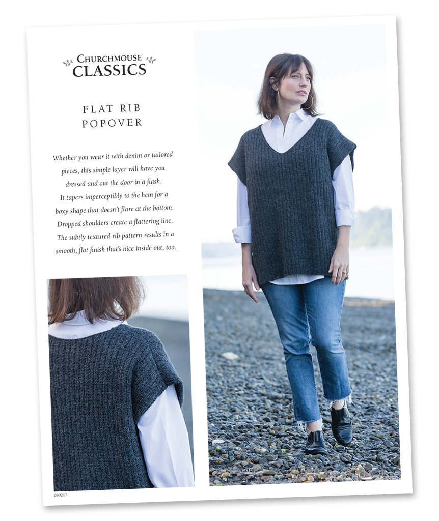 Flat Rib Popover Pattern