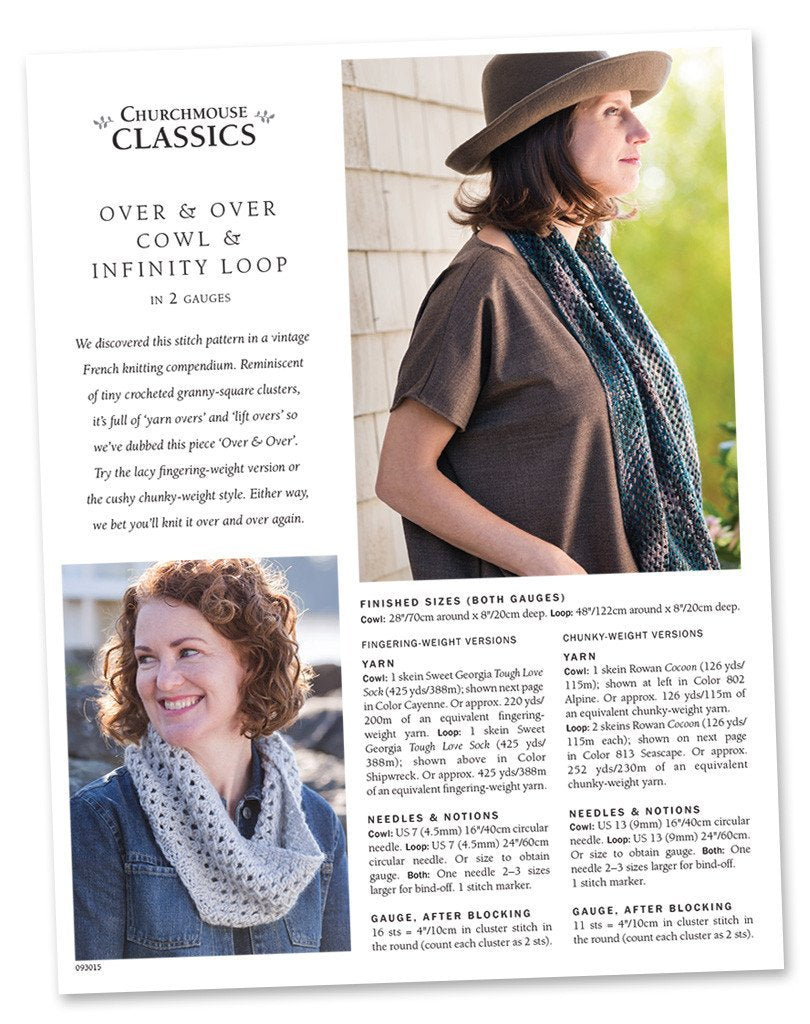Over & Over Cowl & Infinity Loop Pattern