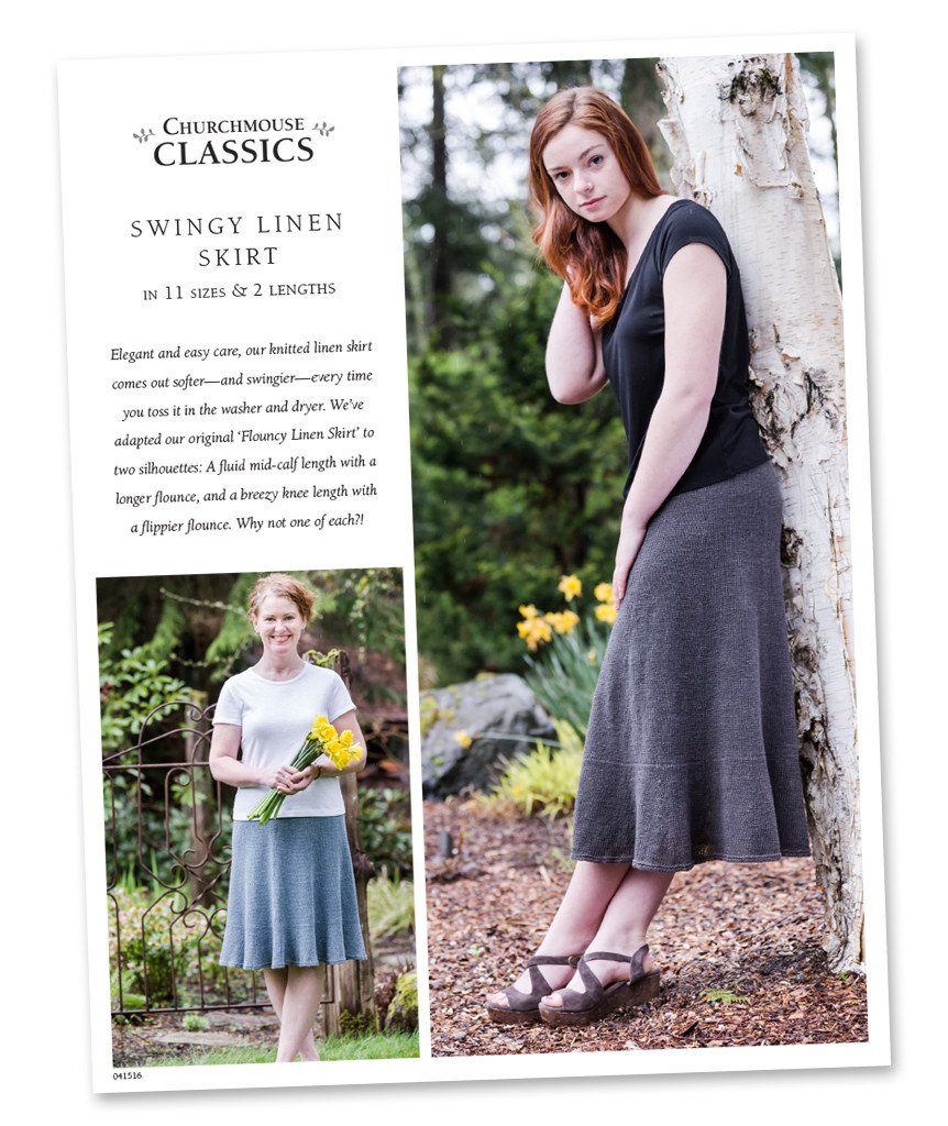 Swingy Linen Skirt Pattern