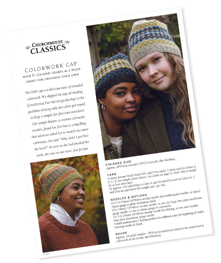 Colorwork Cap Pattern