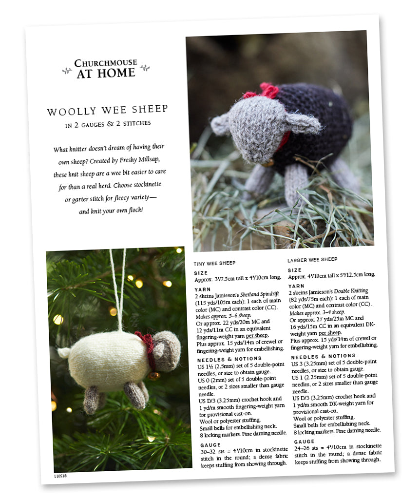 Woolly Wee Sheep Pattern