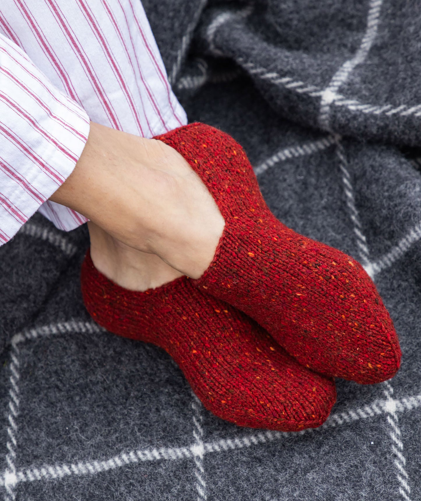 Cozy Slipper Socks Pattern