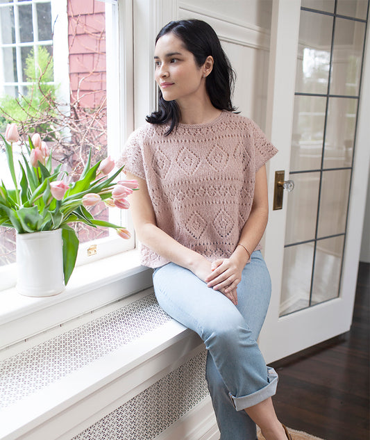 Boxy Lace Tee Pattern
