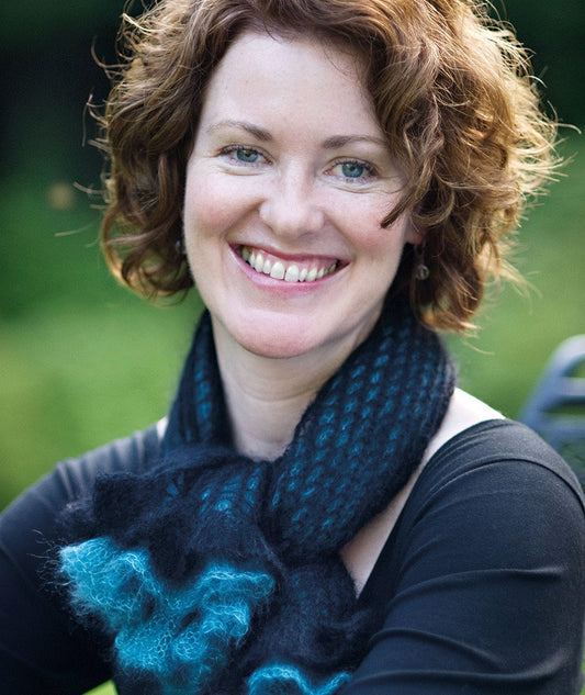 Two-Way Ruffled Scarf Pattern