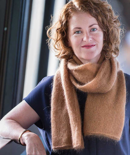Alexandra's Airplane Scarf Pattern