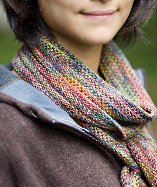 Koigu Linen Stitch Scarf Pattern