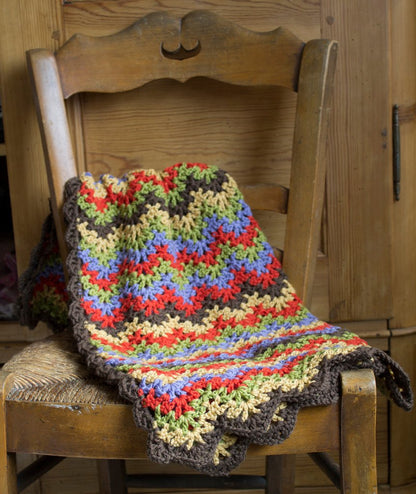 Vintage Crocheted Blanket Pattern